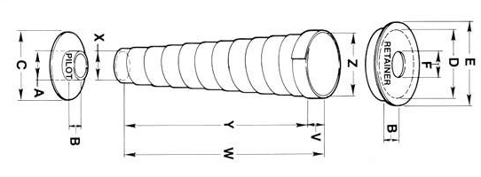 Telescopic Spring Covers
