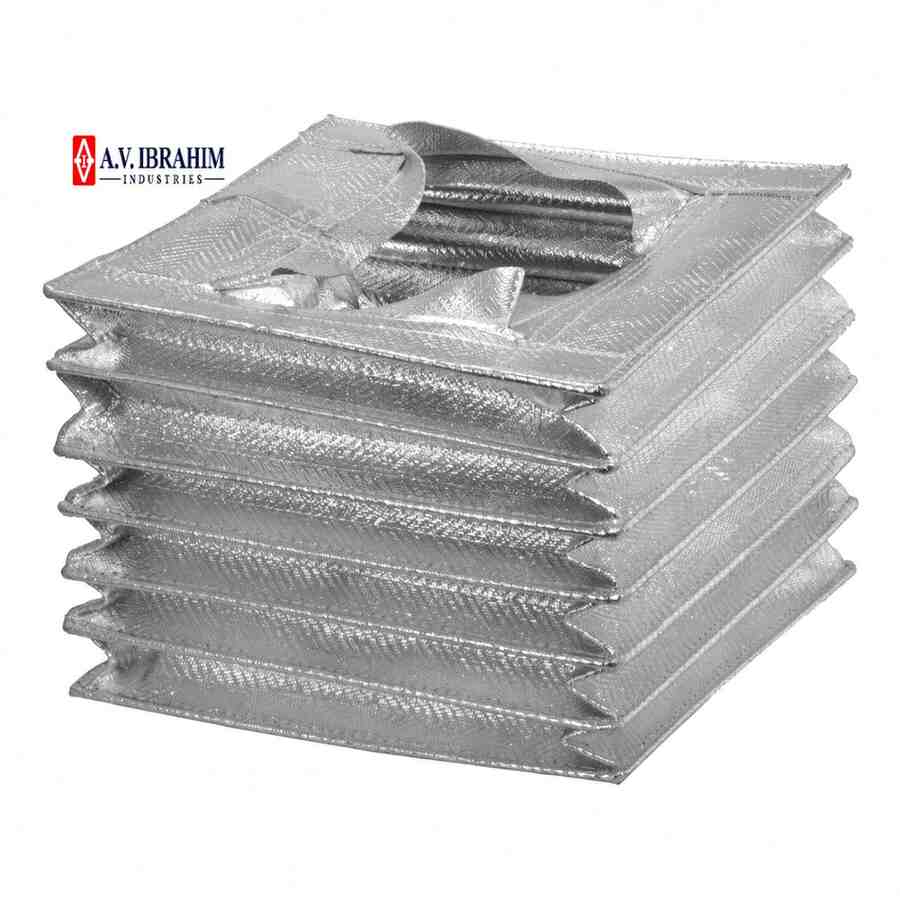 Rectangular alu silicon coated bellow